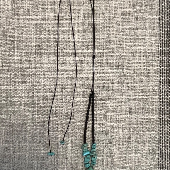 Turquoise Teardrop Necklace - Picture 7 of 7